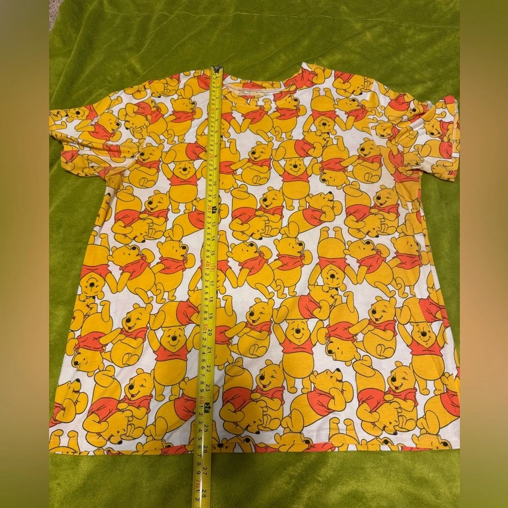 Wns Disney' Yellow and Orange Winnie the Pooh Tee Sz 1XL excellent condition - Picture 2 of 4